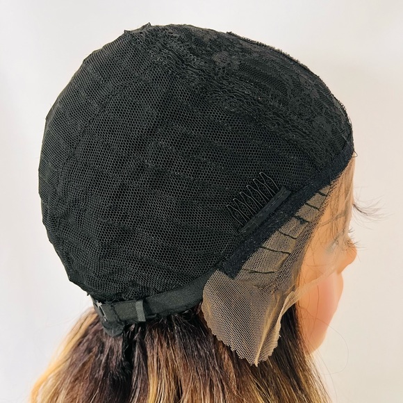 Gorgeous Toffee Blonde Premium Fiber Lace Front Wig for Daily Wear or Events - Picture 4 of 13